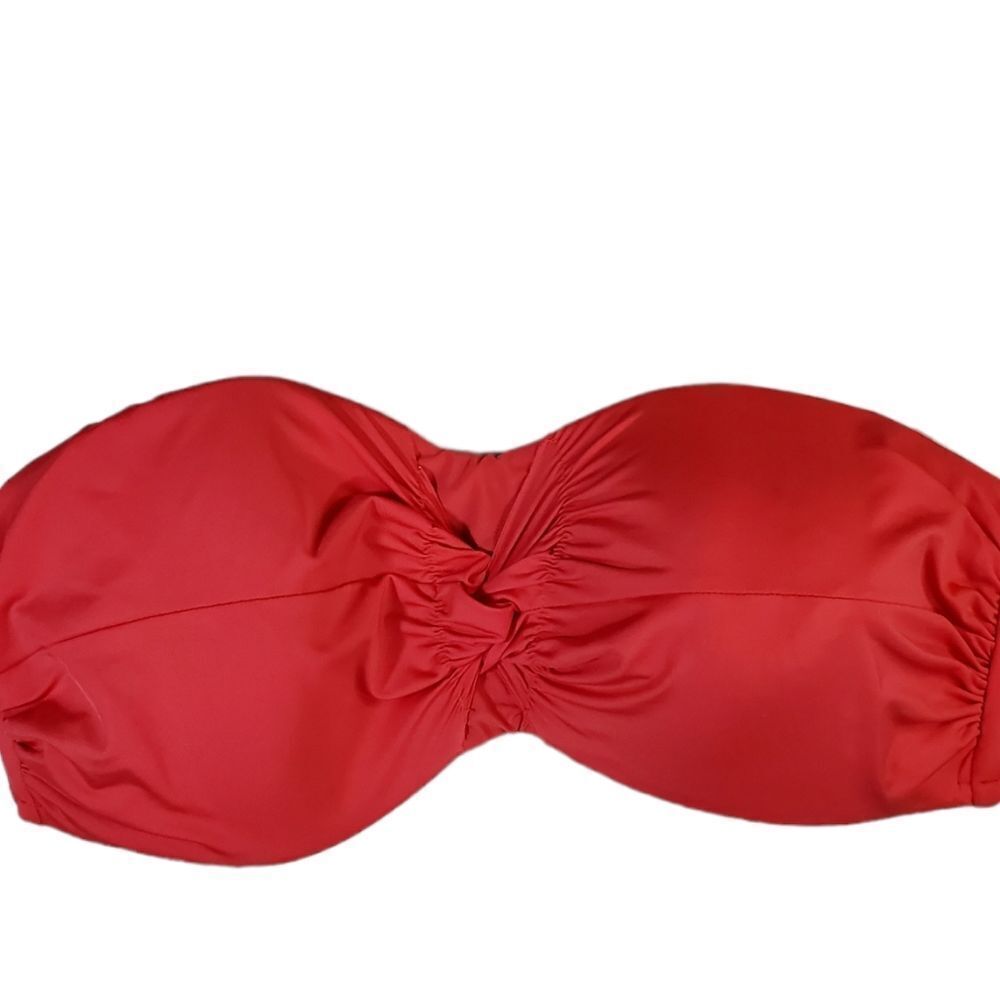 Badgley Mischka bandeau Bikini Swim Top 12